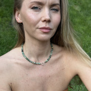 Чокер Изумруд натуральный